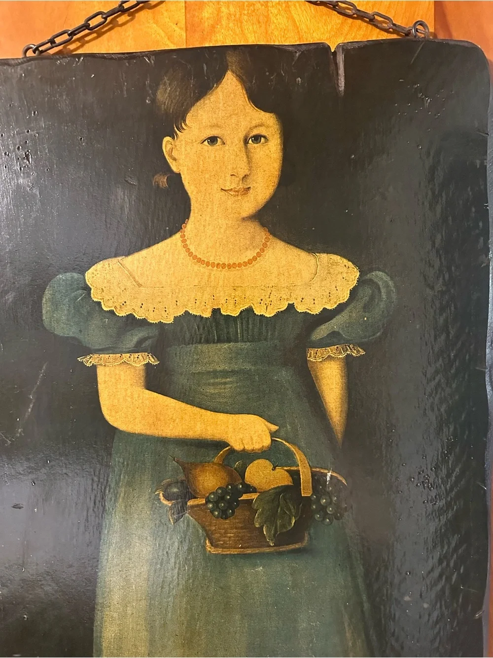 Vintage primitive “ Sarah at the age of four”